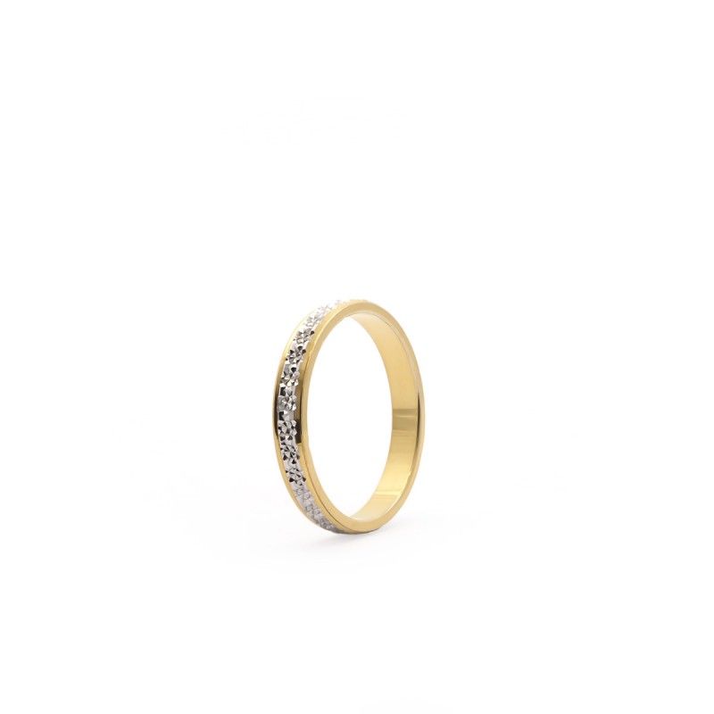 Alliance deux ors 375/000, standard 3 mm