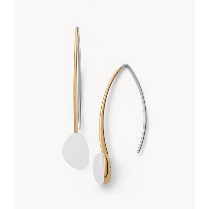 Boucles d'oreilles Femme pendantes Skagen Collection Sea Glass gold