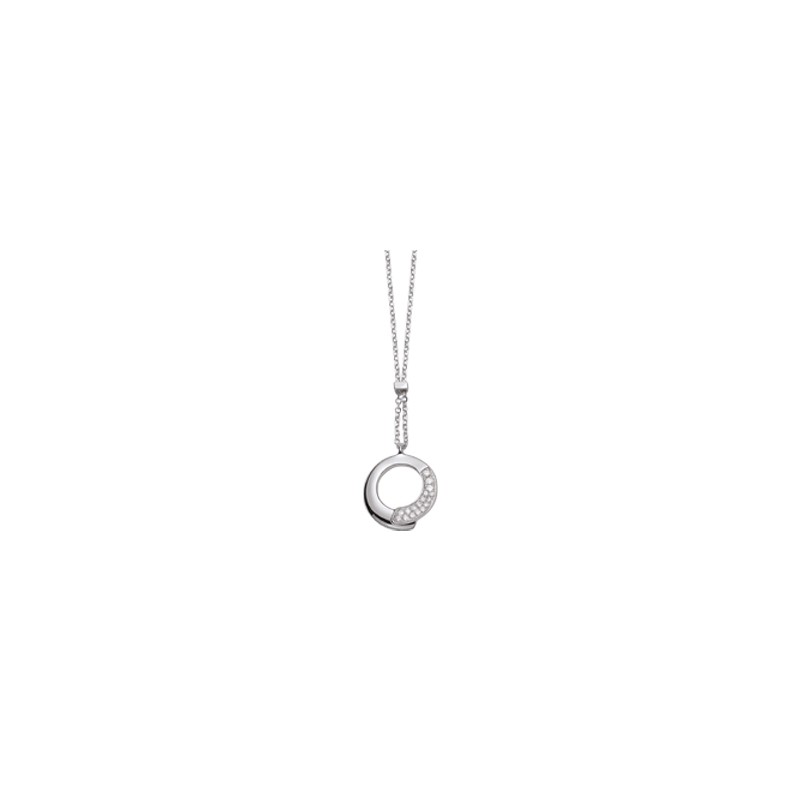 Collier Femme GAREL "Envol" Diamants, Or Blanc