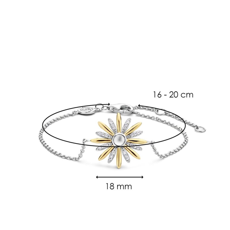 Bracelet Soleil Femme TI SENTO en Argent