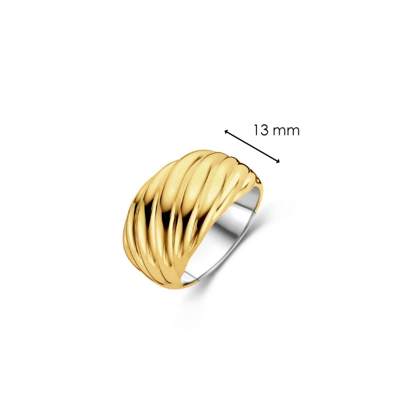 Bague Femme en Argent doré