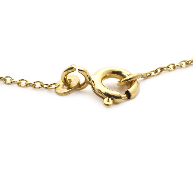 Bracelet femme Carador disque collection graphique en or jaune 375/000 232BR