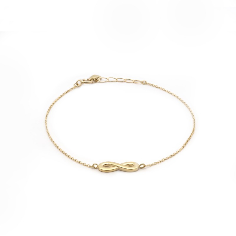 Bracelet CARADOR Infini Or jaune 375/000e