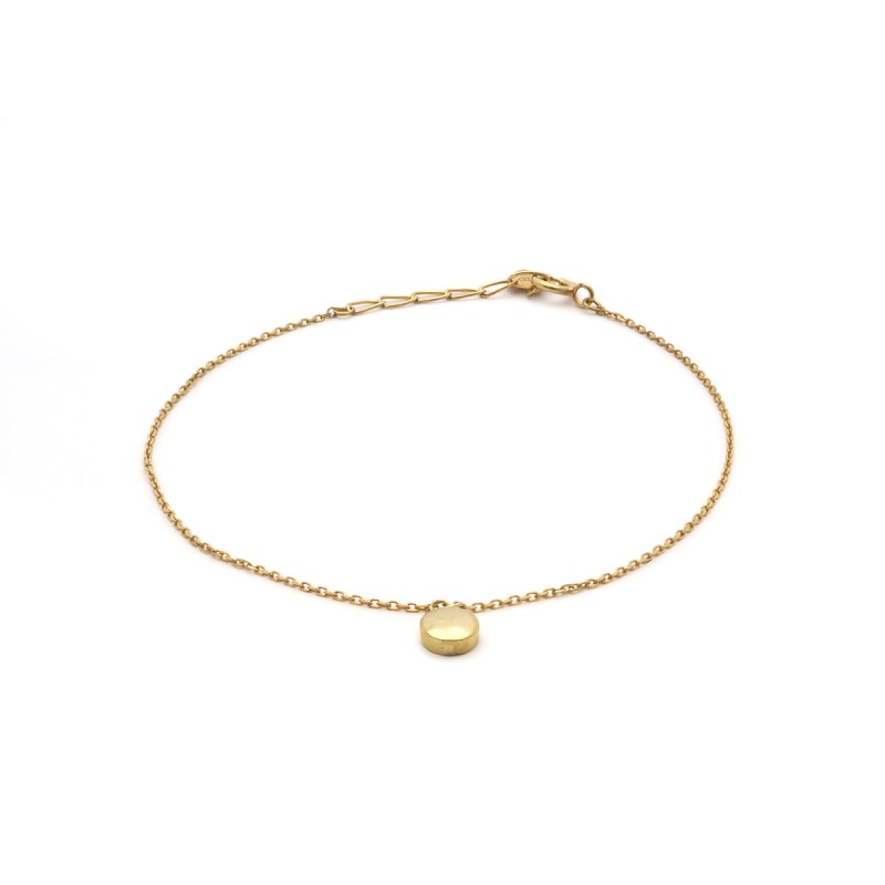 Bracelet Carador Or jaune 375/000e forme géométrique tendance