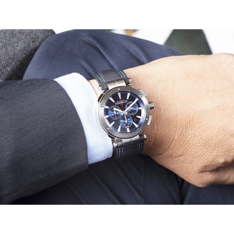 Montre Homme Michel Herbelin Collection NEWPORT CHRONO