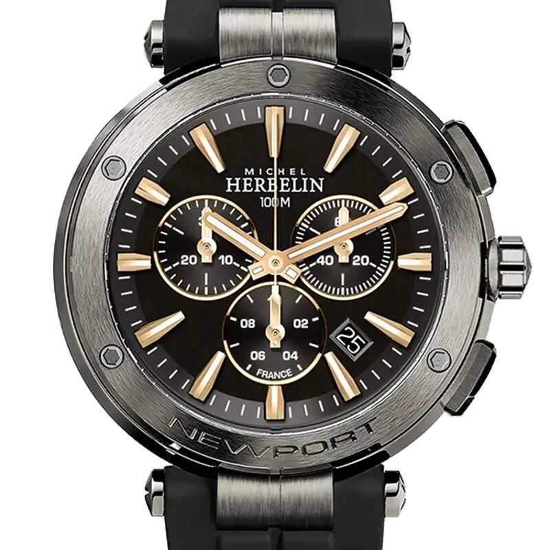 Montre Homme Michel Herbelin Collection NEWPORT CHRONO