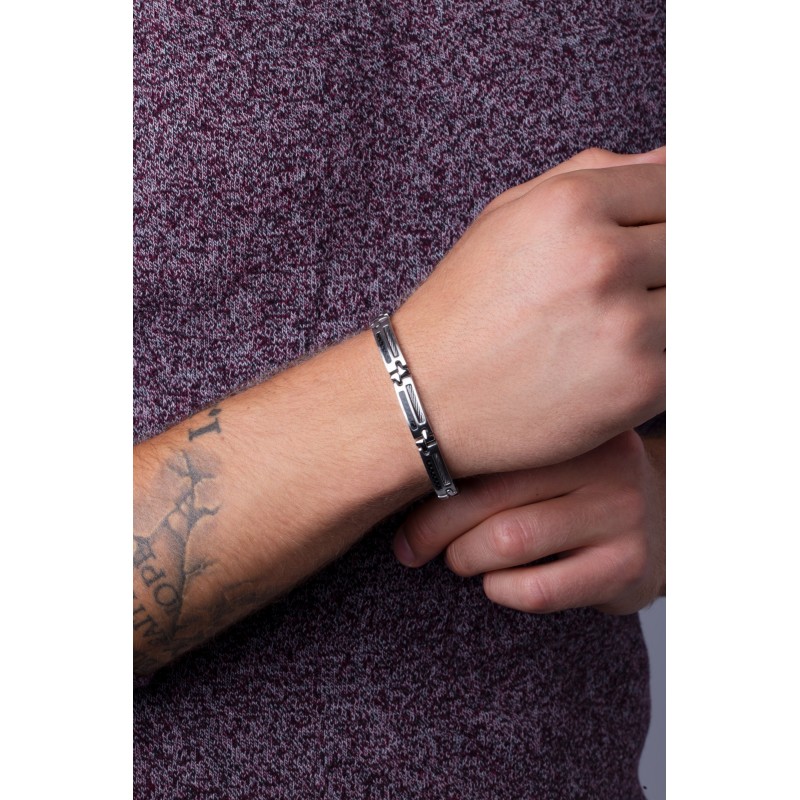 Phebus - Bracelet Acier câble