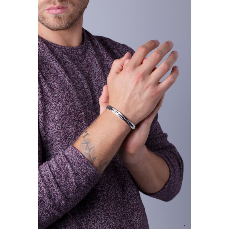 Phebus - Bracelet Acier câble