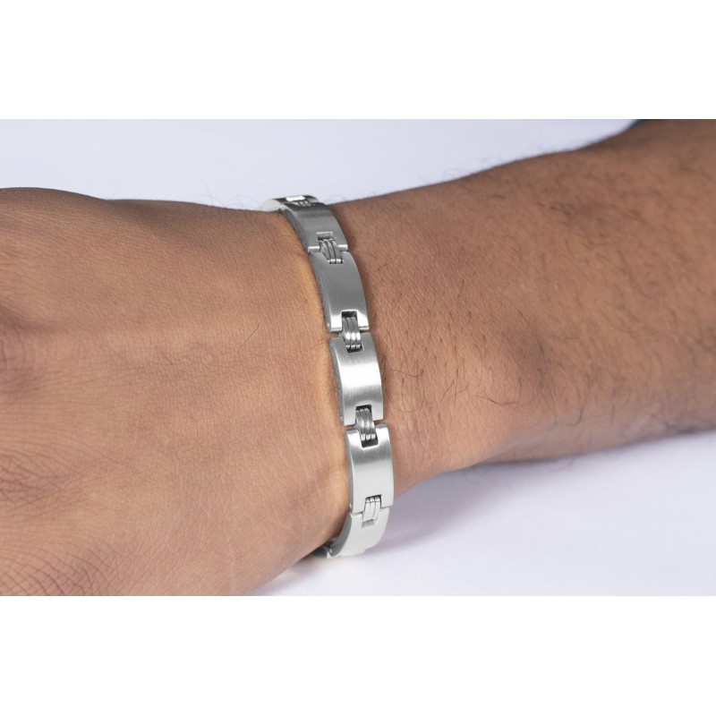 Bracelet Phebus maillons acier