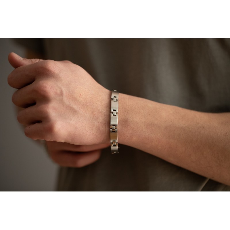 Bracelet Phebus maillons acier