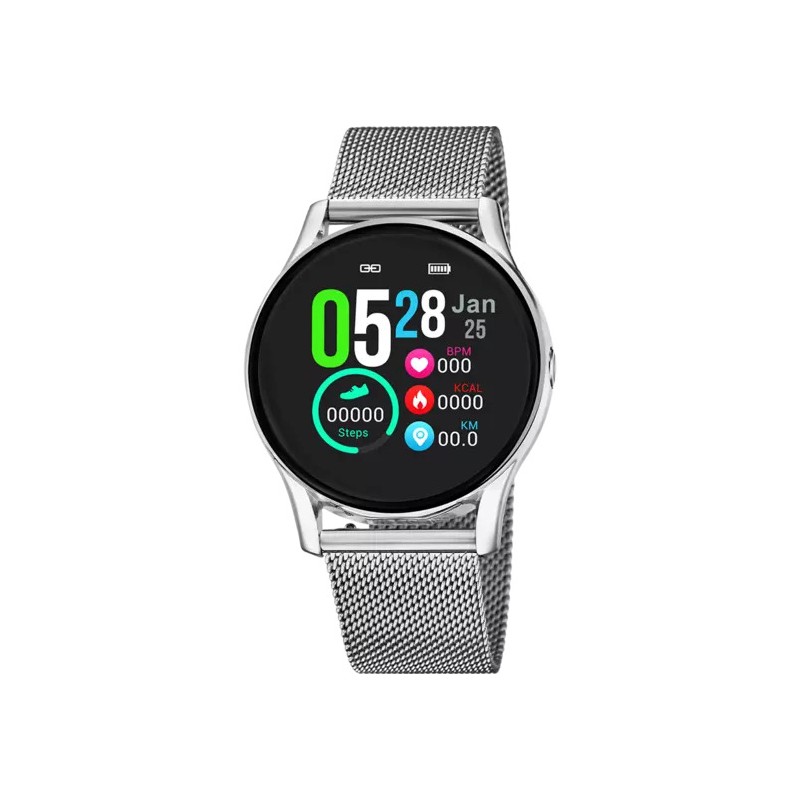 Montre Lotus Connectée en Acier