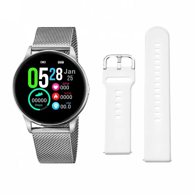 Montre Lotus Connectée en Acier