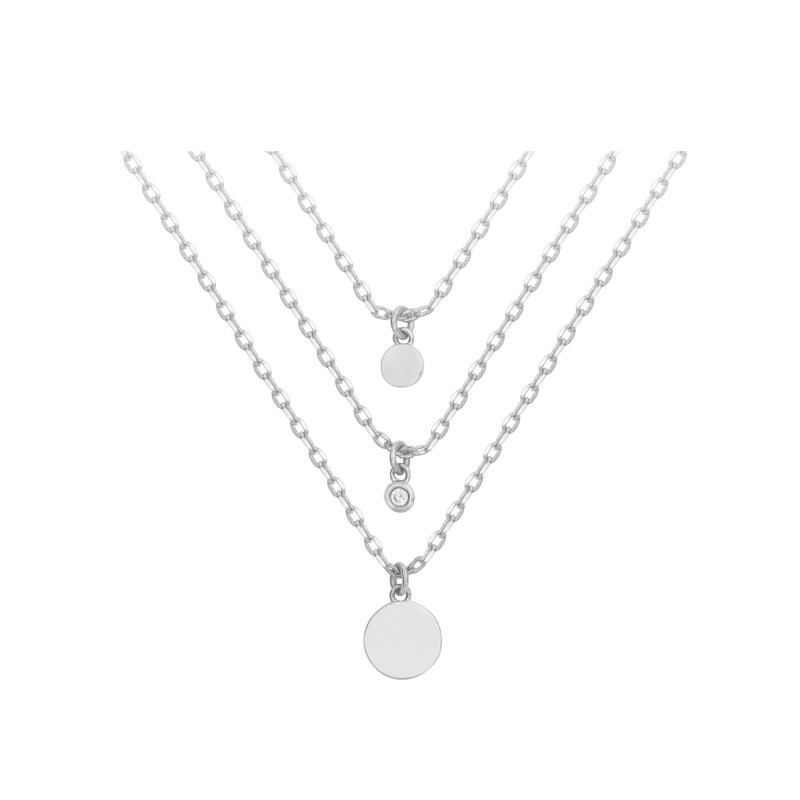 Collier Femme LA GARCONNE en Argent et Diamant Collection Etat d'Ame