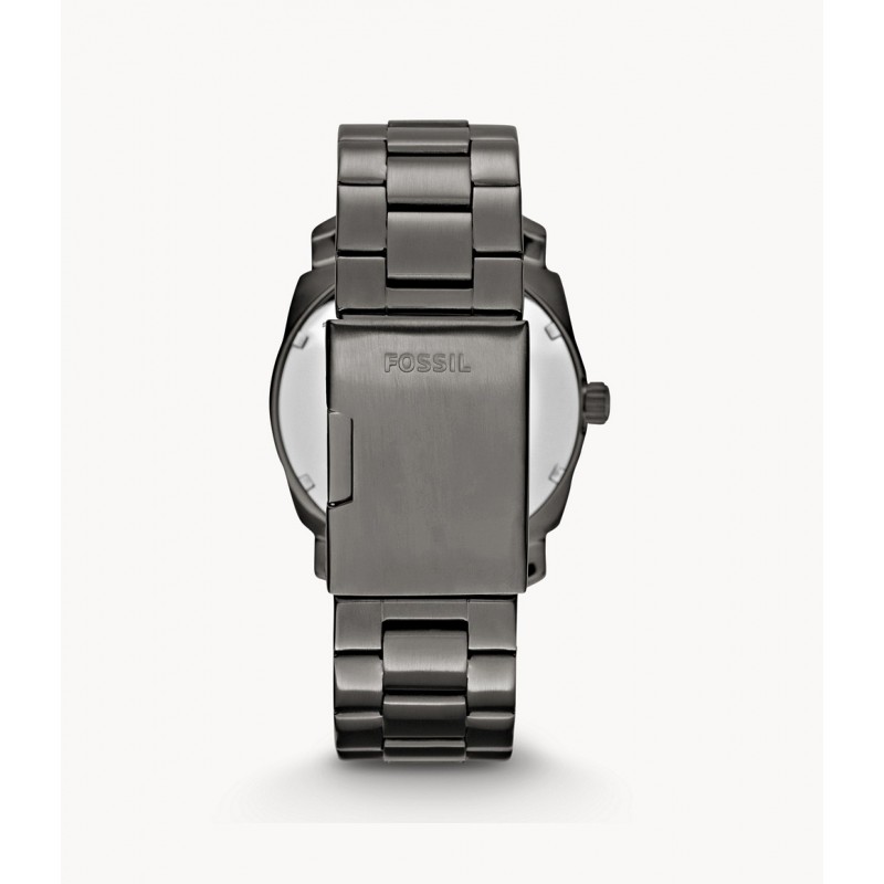 Montre Fossil Machine acier anthracite