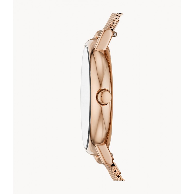 Montre femme Skagen  maille milanaise dore rose