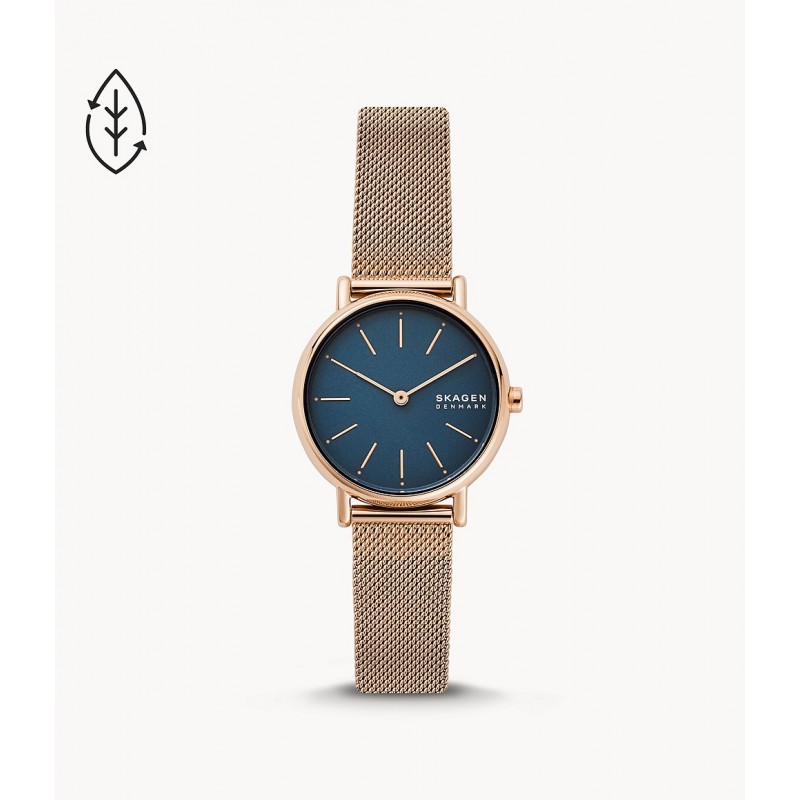 Montre femme Skagen  maille milanaise dore rose