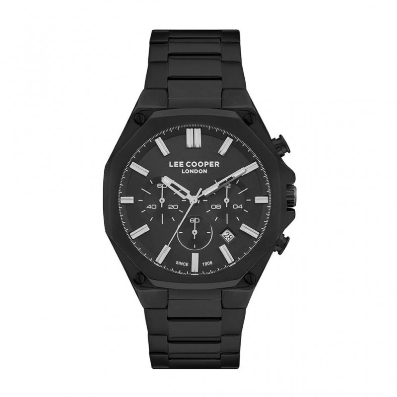 Montre Lee Cooper Homme Bracelet Noir