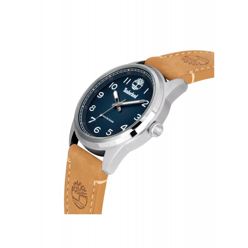 Montre Homme Timberland Northbridge marron et bleue