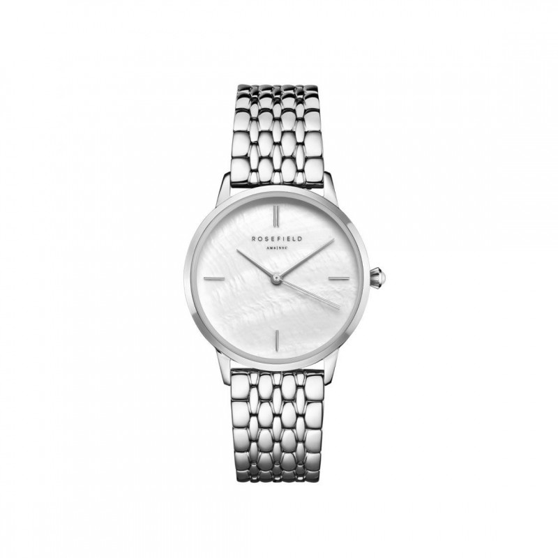 Montre Femme Rosefield Collection Pearl Edit Bracelet en Acier