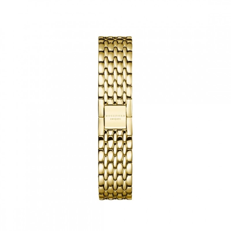 Montre Femme Rosefield Collection Pearl Edit Bracelet en Acier Doré