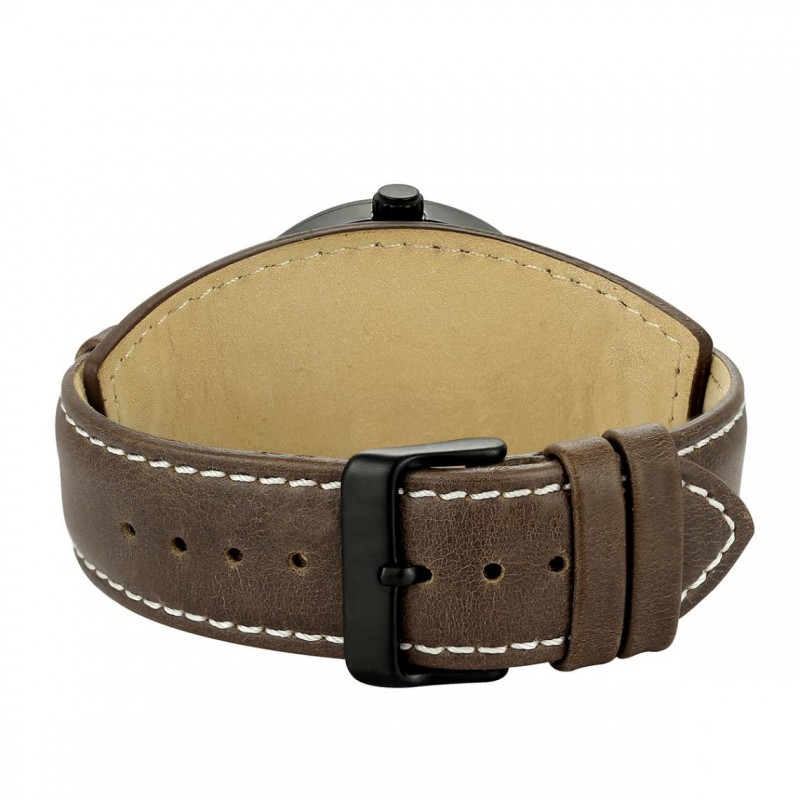 Montre Homme Ruckfield noire et marron