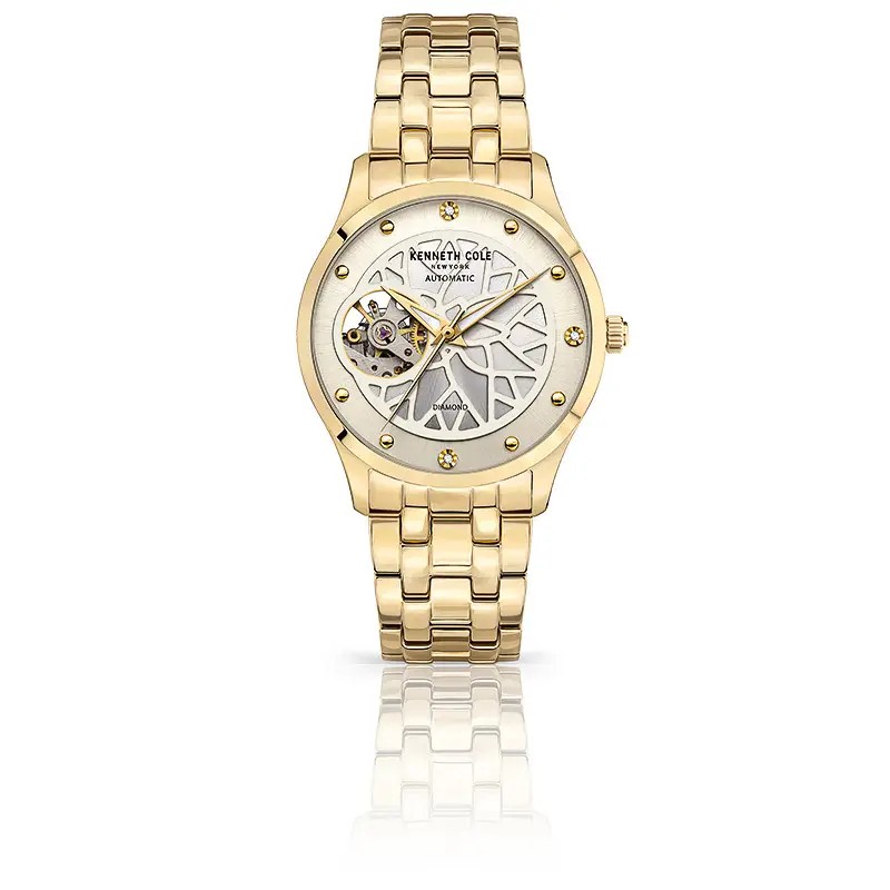 Montre Femme Kenneth Cole Collection Auto Gold
