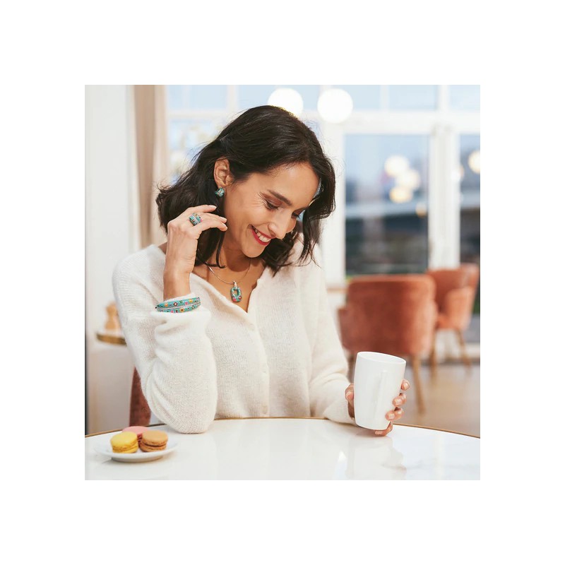 Boucles d'oreilles Femme Pendante Una Storia en Argent 925/000 MOOREA