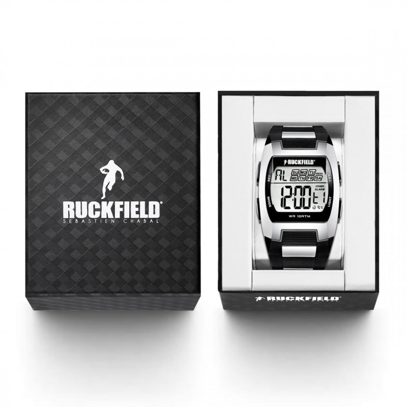 Montre Homme Ruckfield silicone noir