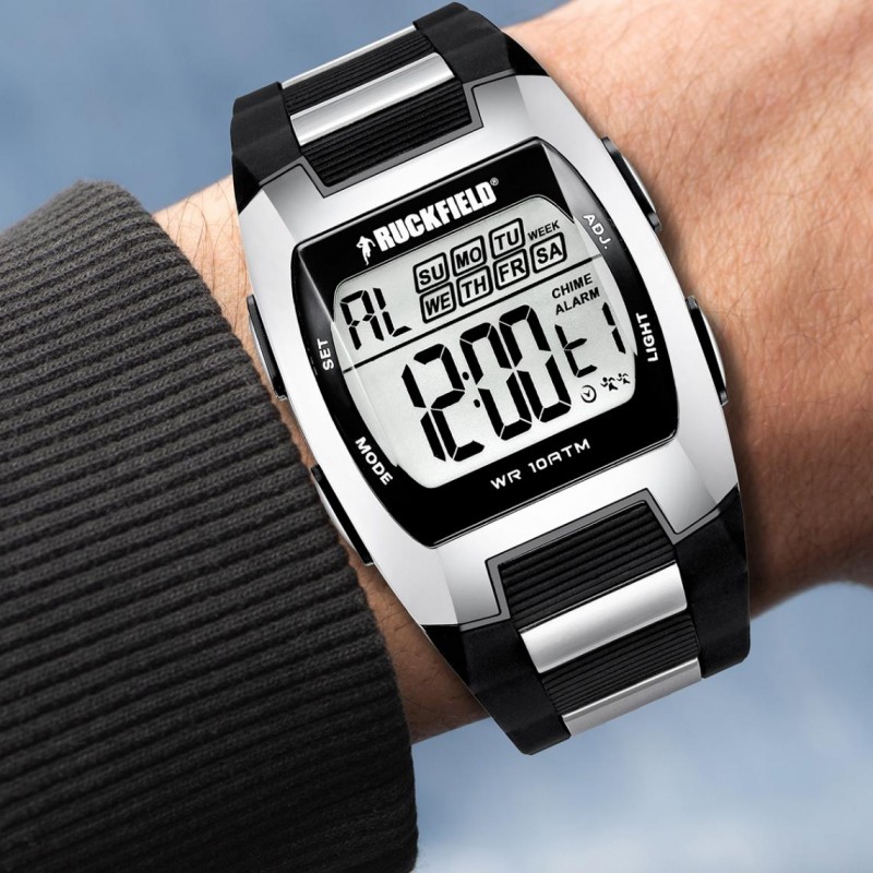 Montre Homme Ruckfield silicone noir