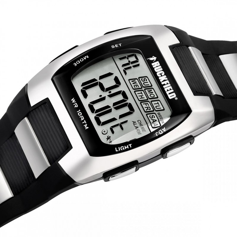 Montre Homme Ruckfield silicone noir