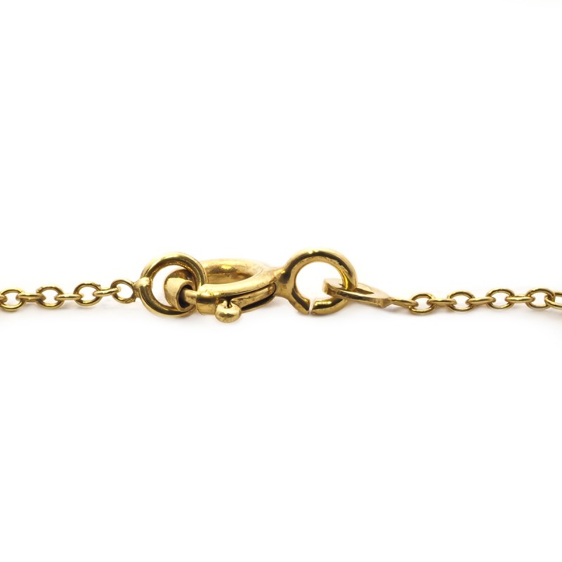 Bracelet femme Carador Carré collection graphique en or jaune 375/000 346BR