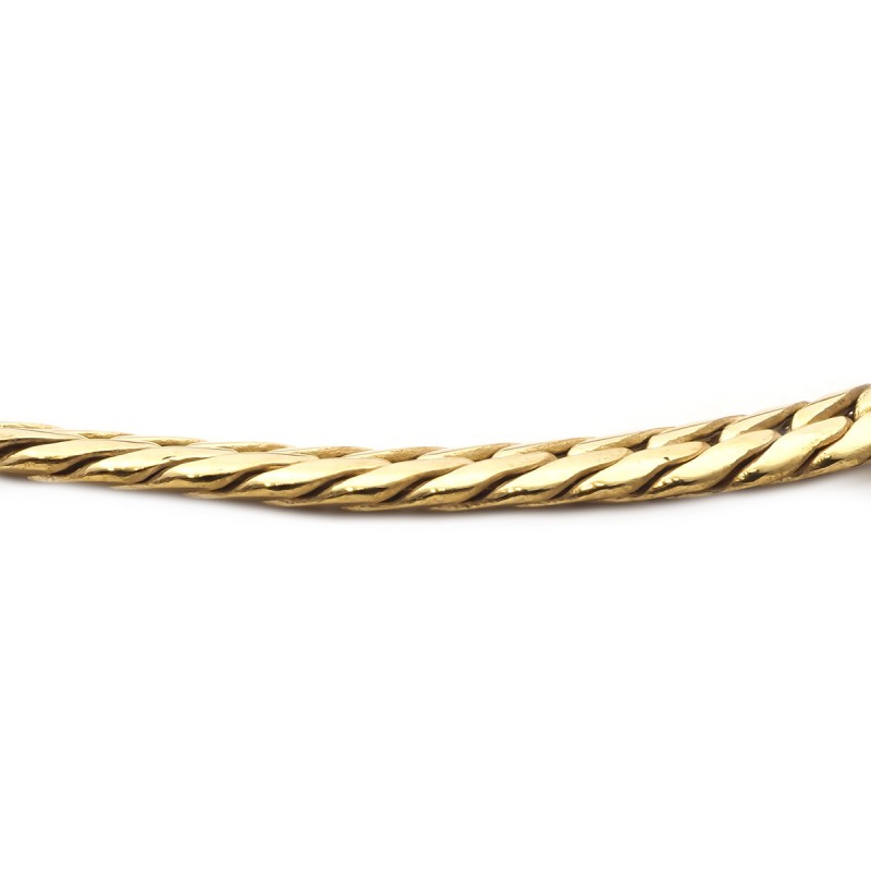 Bracelet Carador or jaune 375/000 maille anglaise 610022.3-18