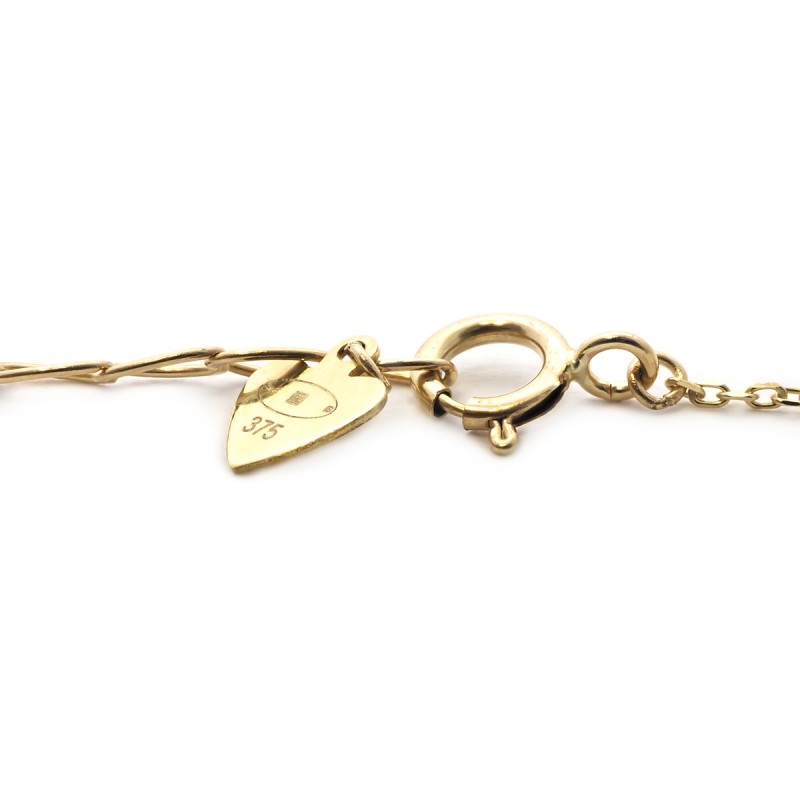 Bracelet Carador Femme Or jaune et rose 375/000e anneaux