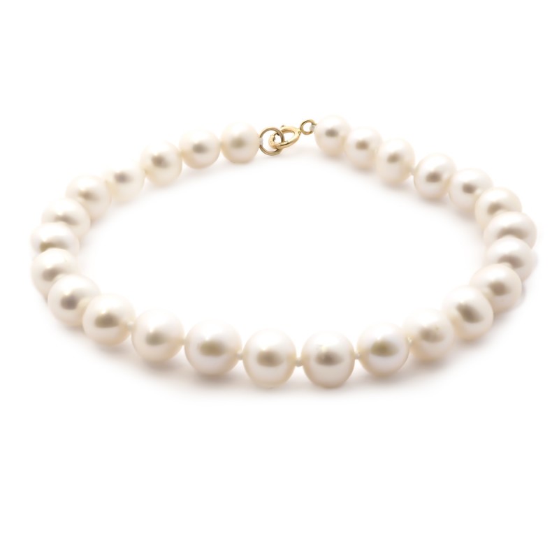 Bracelet Carador Perles et or jaune 375/000