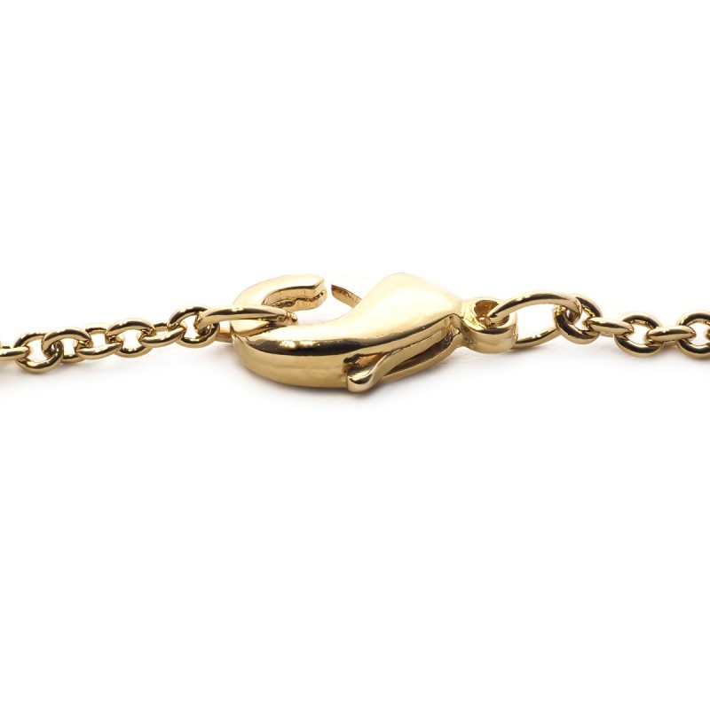 Bracelet Carador plaqué or jaune femme signe infini