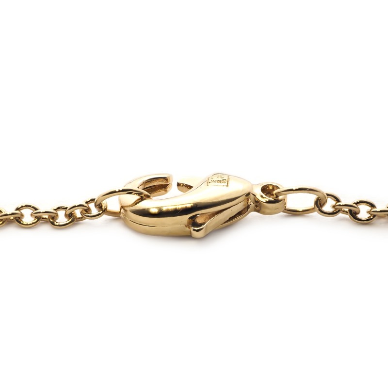 Bracelet Carador plaqué or Coeur