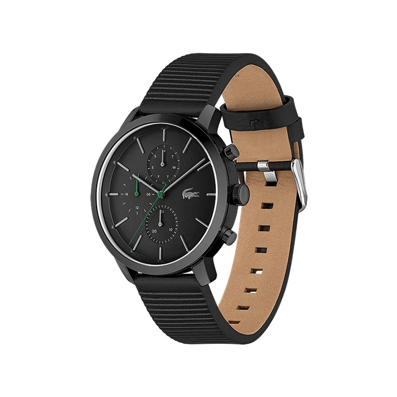 Montre Homme Lacoste Replay cuir noir