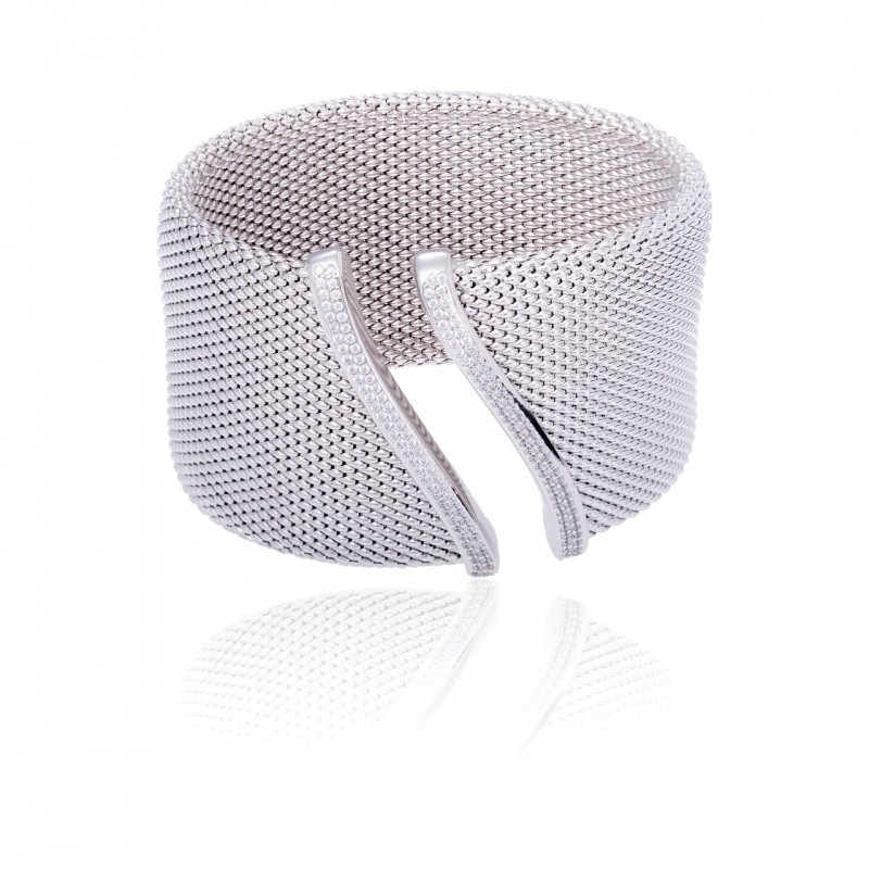 Bracelet large ouvert Femme Una Storia Argent 925/000 Gioielli