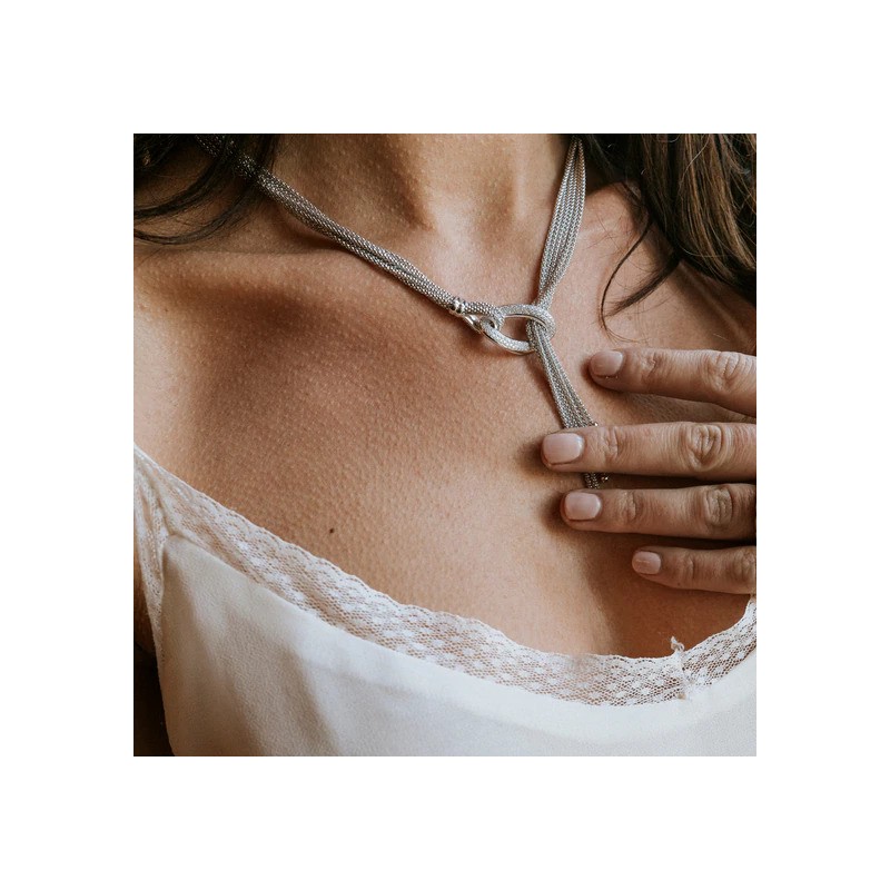 Collier femme Una Storia Braga argent 925/000