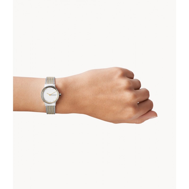 Montre Femme Skagen Freja bicolore