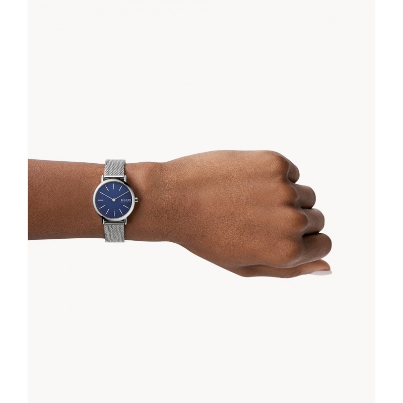 Montre Femme Skagen signature couleur argent