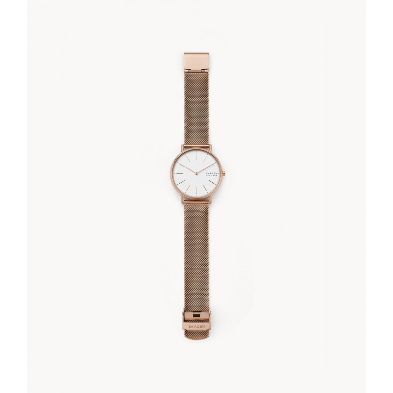 Montre femme Skagen Signature maille milanaise