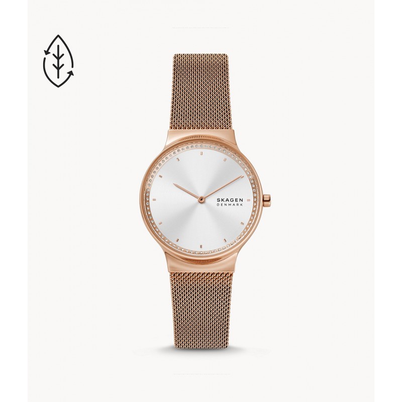 Montre femme Skagen Fréja maille milanaise