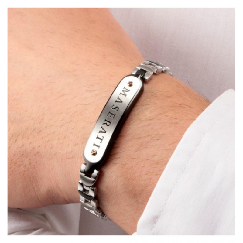 Bracelet Homme Maserati acier