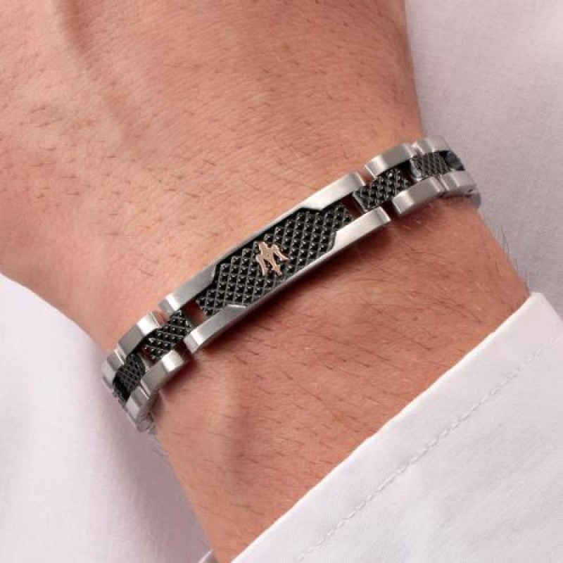 Bracelet Homme Maserati acier