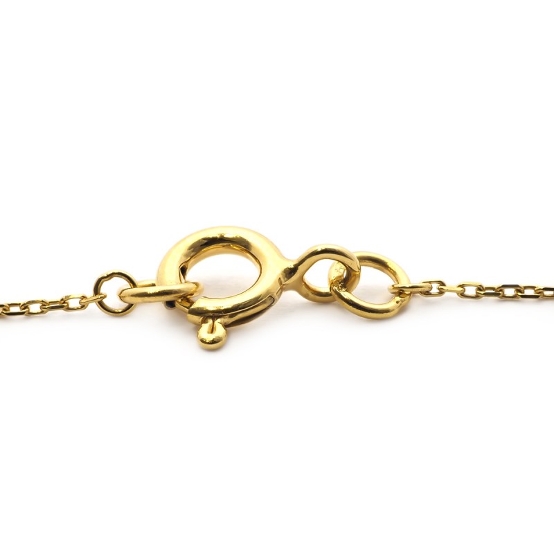 Bracelet Femme en Or Jaune 375 avec emeraude et Diamant