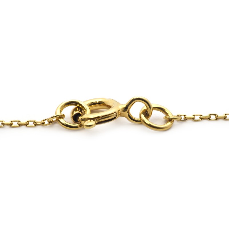 Bracelet Femme en Or Jaune 375 avec Rubis et Diamant