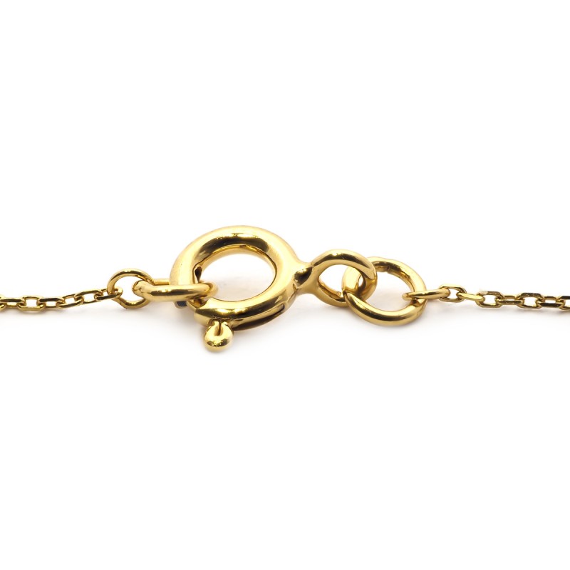 Bracelet Femme en Or Jaune 375 Multi perles