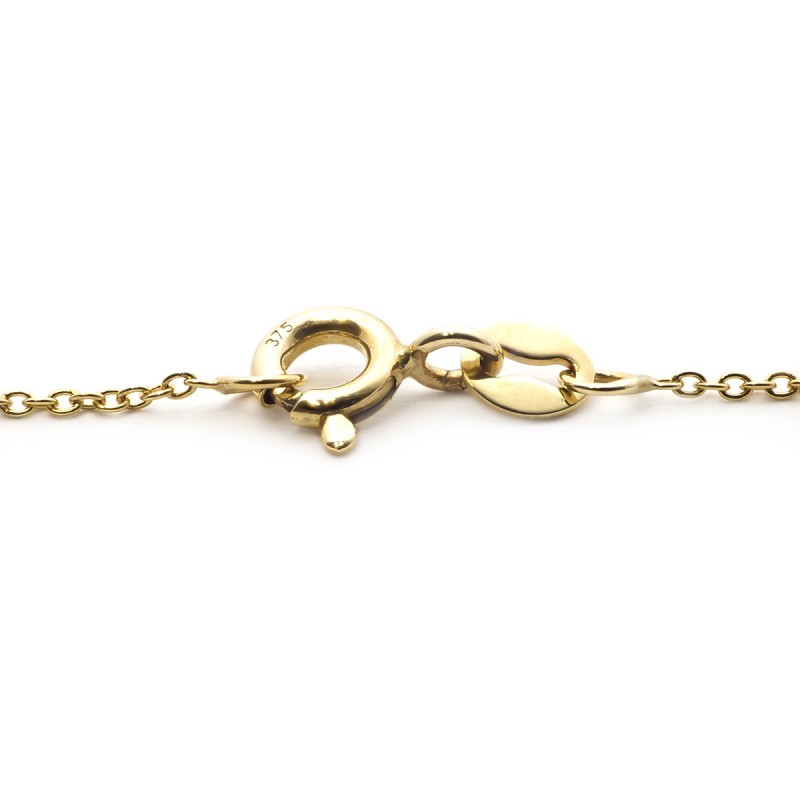 Bracelet Femme en Or Jaune 375 RH Diamant/Scut 2B