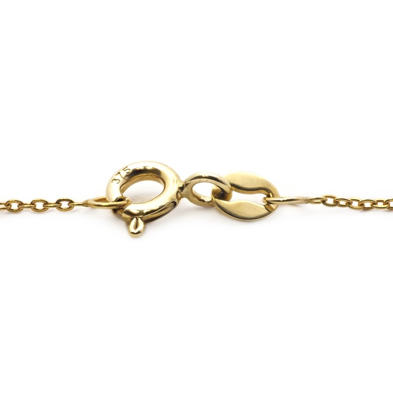 Bracelet Femme en Or Jaune 375 avec Saphir